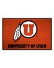 Fan Mats  LLC Utah Utes Starter Mat Red