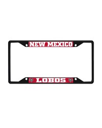 New Mexico Lobos License Plate Frame Black by   