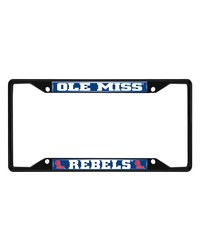 Ole Miss Rebels License Plate Frame Black by   