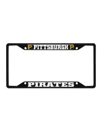 Pittsburgh Pirates License Plate Frame Black by   