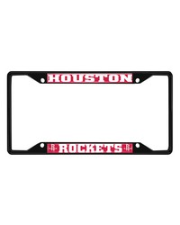 Houston Rockets License Plate Frame Black by   