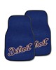 Fan Mats  LLC Detroit Tigers 2-pc Carpet Car Mat Set Navy