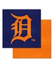 Fan Mats  LLC Detroit Tigers Team Carpet Tiles Navy