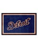 Fan Mats  LLC Detroit Tigers 4x6 Rug Navy