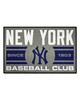 Fan Mats  LLC New York Yankees Starter Mat Uniform Gray