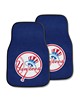 Fan Mats  LLC New York Yankees 2-pc Carpet Car Mat Set Navy