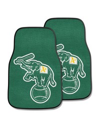 Oakland Athletics 2-pc Carpet Car Mat Set by   