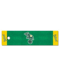 Oakland Athletics Putting Green Mat by   