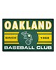 Fan Mats  LLC Oakland Athletics Starter Mat Uniform Green