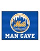 Fan Mats  LLC New York Mets All-Star Mat Man Cave Blue