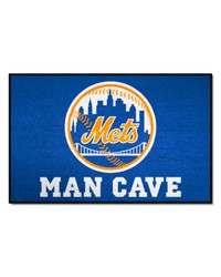 New York Mets Starter Mat Man Cave by   