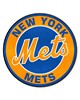 Fan Mats  LLC New York Mets Roundel Mat Blue