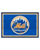 Fan Mats  LLC New York Mets 5x8 Rug Blue