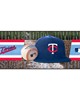 Fan Mats  LLC Minnesota Twins Baseball Runner Blue