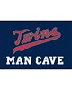 Fan Mats  LLC Minnesota Twins Ulti-Mat Man Cave Navy