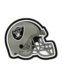 Las Vegas Raiders Mascot Helmet Rug Black by   