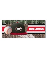 Georgia Bulldogs Baseball Runner by   