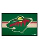 Fan Mats  LLC Minnesota Wild Starter Mat Uniform Green