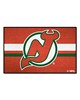 Fan Mats  LLC New Jersey Devils Starter Mat Uniform Black