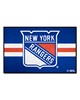 Fan Mats  LLC New York Rangers Starter Mat Uniform Blue