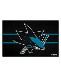 San Jose Sharks Starter Mat Uniform by   