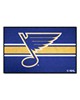 Fan Mats  LLC St. Louis Blues Starter Mat Uniform Blue