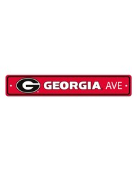 Georgia Bulldogs Street Sign by   