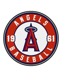 Los Angeles Angels Roundel Mat by   