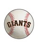 Fan Mats  LLC San Francisco Giants Baseball Mat White