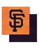 Fan Mats  LLC San Francisco Giants Team Carpet Tiles Black