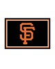 Fan Mats  LLC San Francisco Giants 5x8 Rug Black