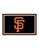 Fan Mats  LLC San Francisco Giants 4x6 Rug Black