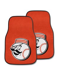 Cincinnati Reds 2-pc Carpet Car Mat Set by   