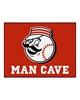 Fan Mats  LLC Cincinnati Reds All-Star Mat Man Cave Red