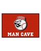 Fan Mats  LLC Cincinnati Reds Starter Mat Man Cave Red