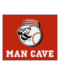 Cincinnati Reds Tailgater Mat Man Cave by   