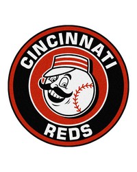 Cincinnati Reds Roundel Mat by   