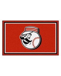 Cincinnati Reds 4x6 Rug by   