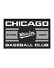 Fan Mats  LLC Chicago White Sox Starter Mat Uniform Black