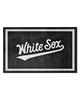 Fan Mats  LLC Chicago White Sox 4x6 Rug Black