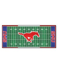 SMU Mustangs Football Field Runner by   