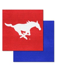 SMU Mustangs Team Carpet Tiles by   