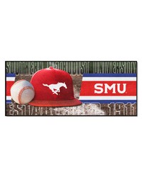 SMU Mustangs Baseball Runner by   