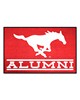 Fan Mats  LLC SMU Mustangs Starter Mat Alumni Red