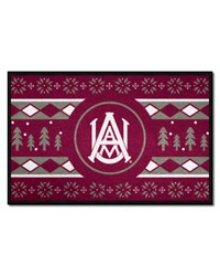 Alabama A&M Bulldogs Starter Mat Holiday Sweater by   