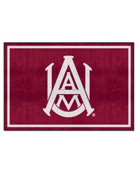 Alabama A&M Bulldogs 5x8 Rug by   