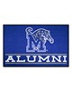 Fan Mats  LLC Memphis Tigers Starter Mat Alumni Blue