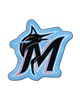 Fan Mats  LLC Miami Marlins Mascot Mat Blue