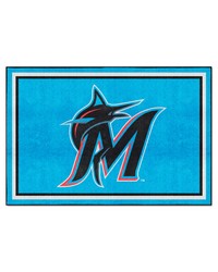 Miami Marlins 5x8 Rug by   