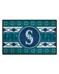 Seattle Mariners Starter Mat Holiday Sweater by   